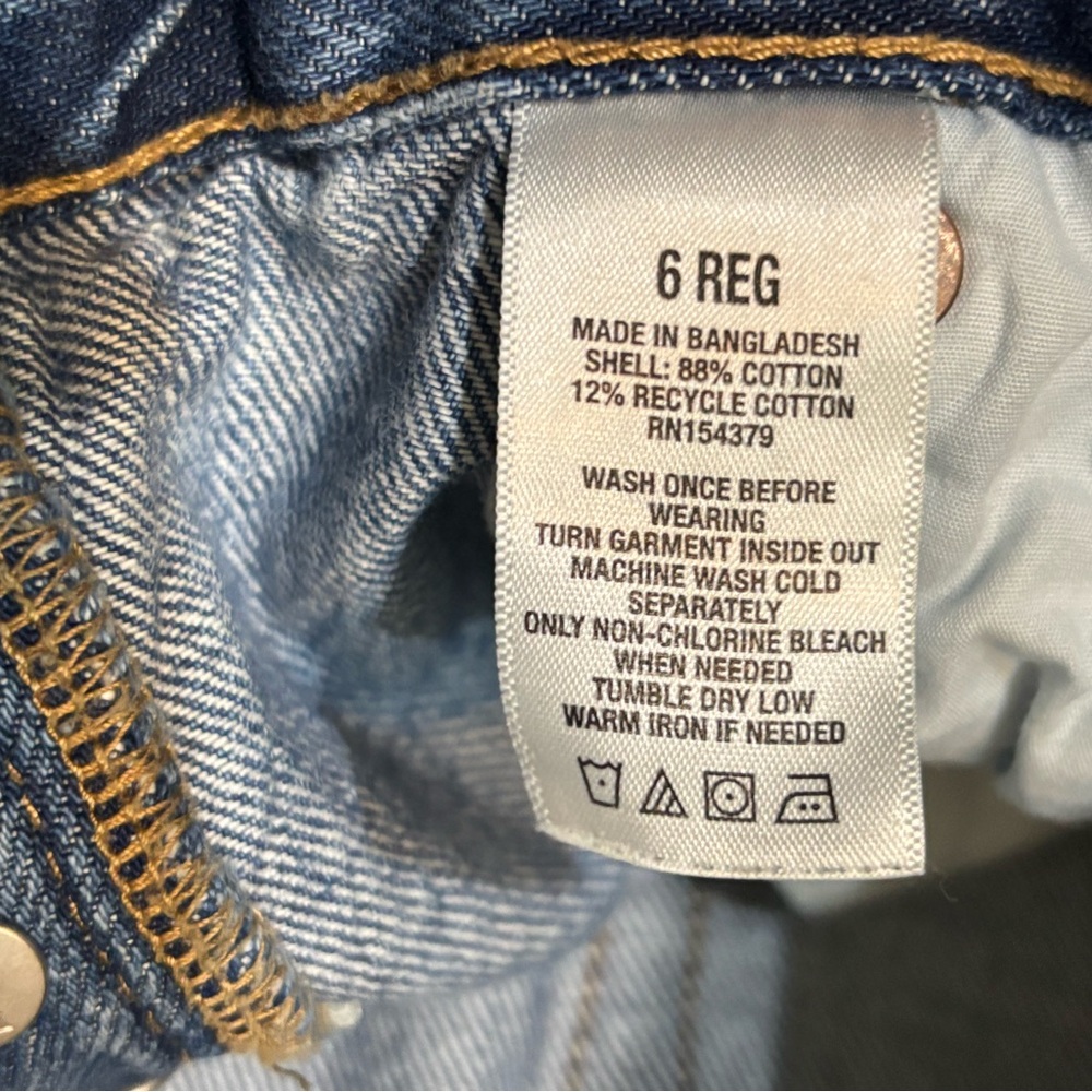 Universal Thread Ripped Blue Boyfriend Jeans - Picture 3 of 5